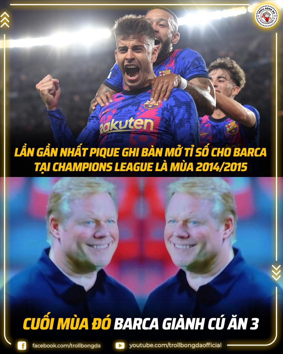 Pique giúp Barca mơ về 