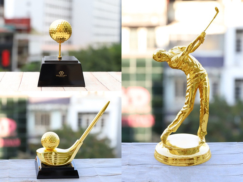 Mẫu quà tặng Golf do Golden Gift chế tác thủ công tại Việt Nam