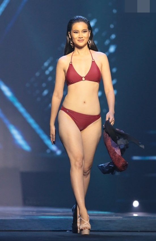 Thí sinh Hoa hậu Hoàn vũ Thái Lan 2021 rực lửa trình diễn bikini