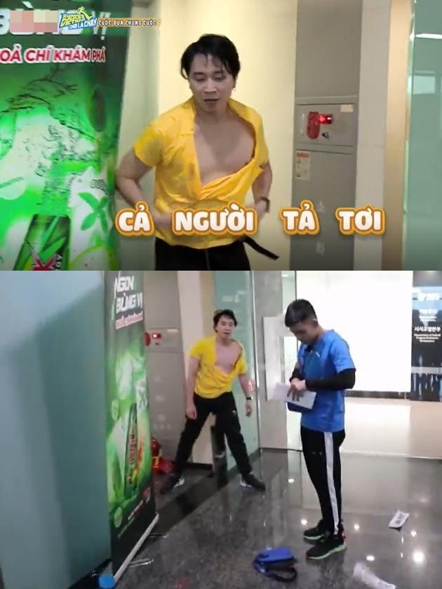 Karik ở Rap Việt chanh sả, tới Running Man bị xé đồ tả tơi-9