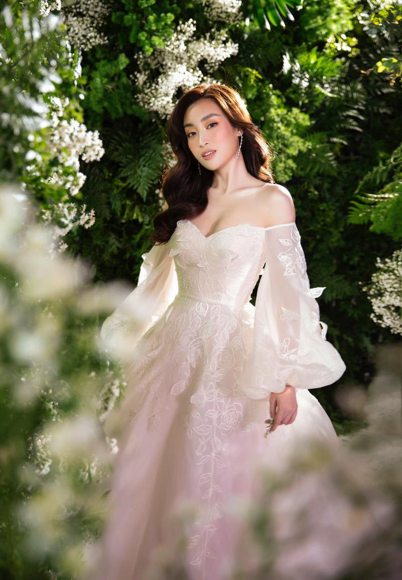 Đỗ Mỹ Linh hóa cô dâu trong bộ sưu tập váy cưới của NTK Lê Thanh Hoà - 4