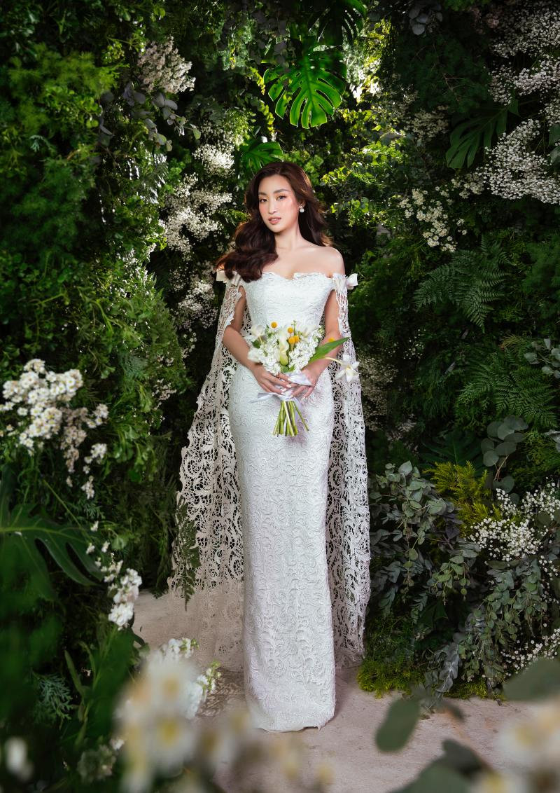 Đỗ Mỹ Linh hóa cô dâu trong bộ sưu tập váy cưới của NTK Lê Thanh Hoà - 5