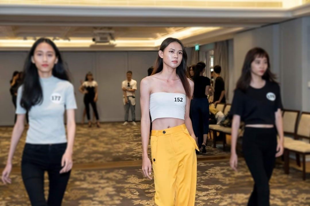 Thiếu nữ Bến Tre xinh đẹp cao 1m81 gây sốt tại Hoa hậu Hoàn vũ Việt Nam - 12