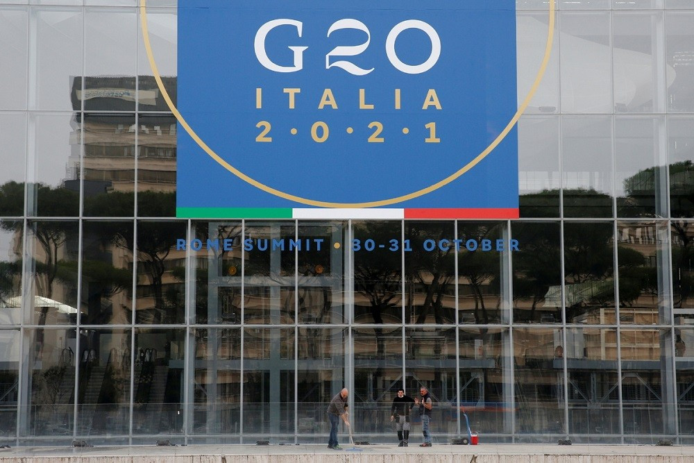 (10.27) Thượng đỉnh các nhà lãnh đạo G20 sẽ diễn ra tại Rome, Italy ngày 30-31/10 tới. (Nguồn: China Daily)