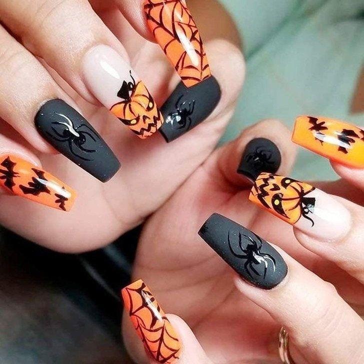 Những mẫu nail rùng rợn, đúng chất ma ám mùa Halloween-3