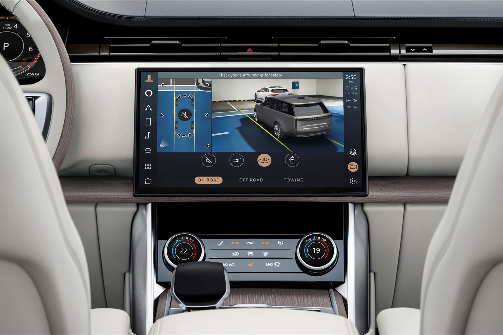 Hệ thống hỗ trợ đỗ thông minh của Range Rover 2022