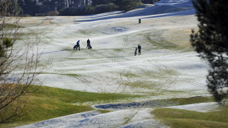 Mùa đông sẽ tạo ra những vị trí bóng kém lý tưởng cho golfer