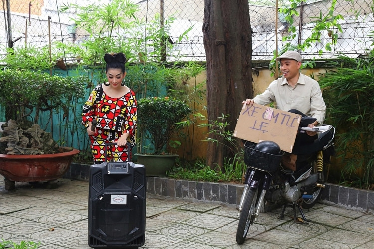Nghệ sĩ Trung Dân làm chồng 'chủ tiệm tạp hóa' Thanh Thủy trong 'Hẻm 168'
