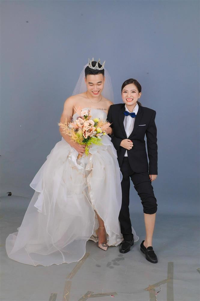 Cặp đôi Thái Nguyên gây bão mạng khi khoe ảnh cưới đổi vai độc lạ-3