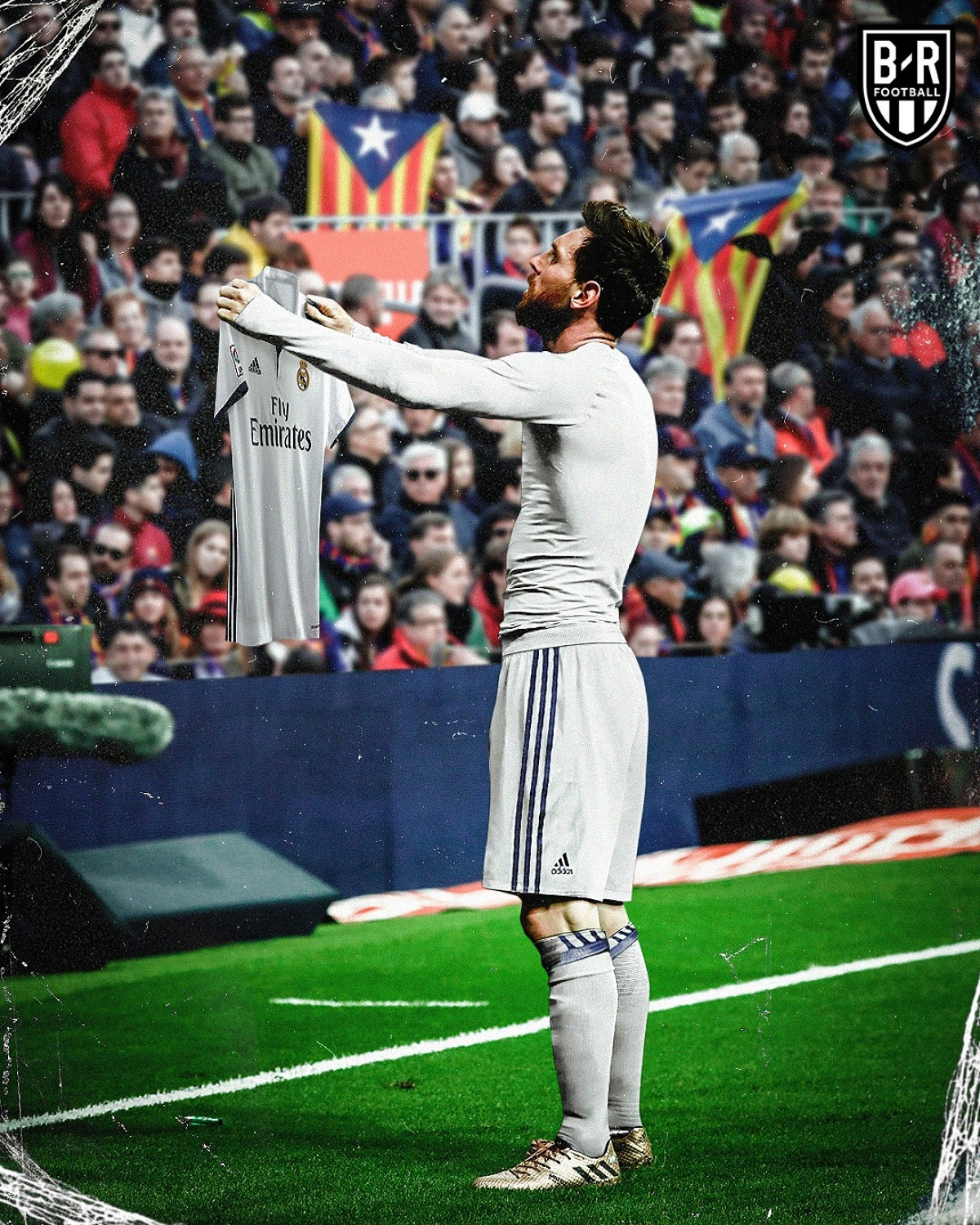 Lionel Messi tạo ra màn ăn mừng để đời trong màu áo Real Madrid.