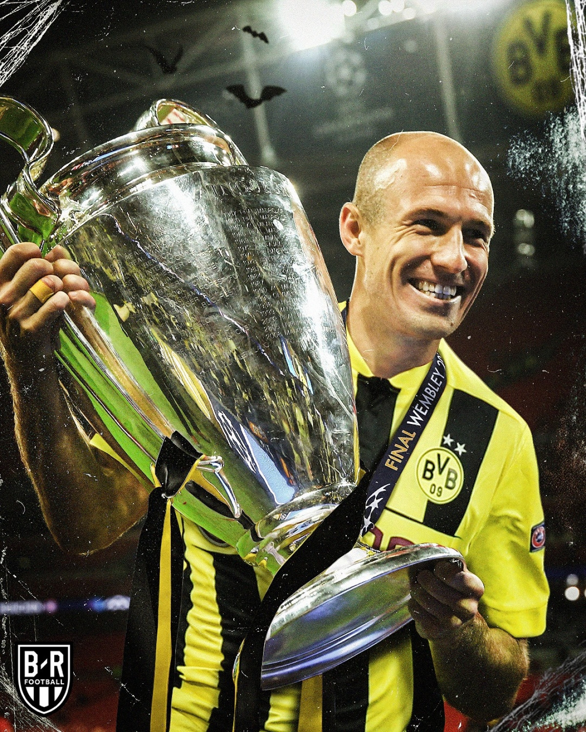 Arjen Robben hạ gục Bayern Munich, đưa Dortmund lên ngôi vô địch Champions League.