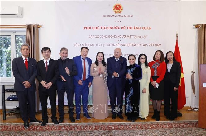 Phó Chủ tịch nước Võ Thị Ánh Xuân gặp đại diện cộng đồng người Việt tại Hy Lạp    Ảnh thời sự trong nước - Nội chính & Ngoại giao - Thông tấn xã V