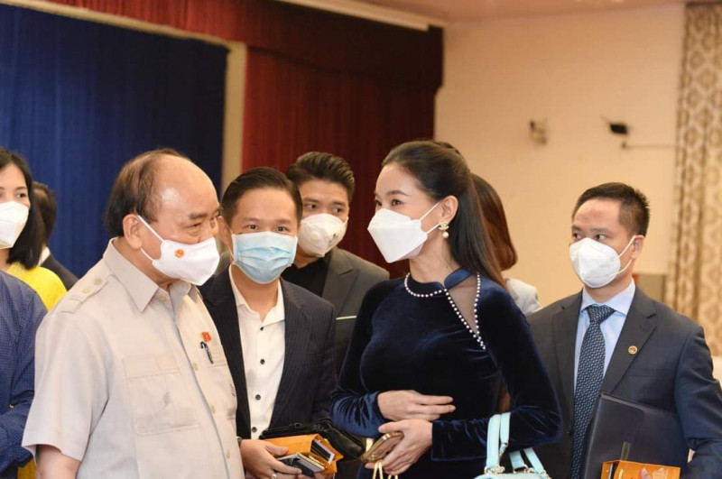 Nữ CEO Phạm Kim Dung gặp mặt Chủ tịch nước Nguyễn Xuân Phúc
