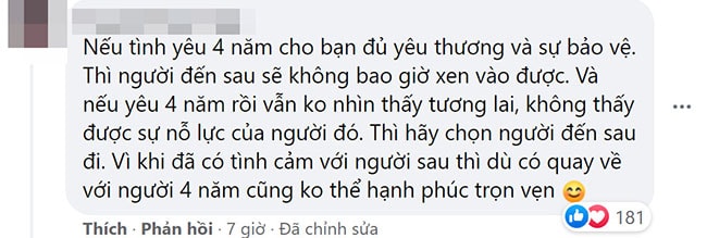 Lên mạng bày tỏ băn khoăn nên chọn tình yêu 4 năm hay tình yêu sét đánh, cô gái nhận cảnh báo: Chọn sét đánh, coi chừng trời đánh thật!”-7