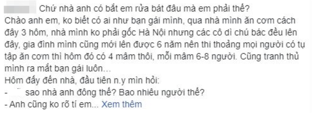 Về nhà người yêu ra mắt, sợ cảnh phải rửa bát cô gái tung chiêu độc qua mắt hết thảy mọi người-1