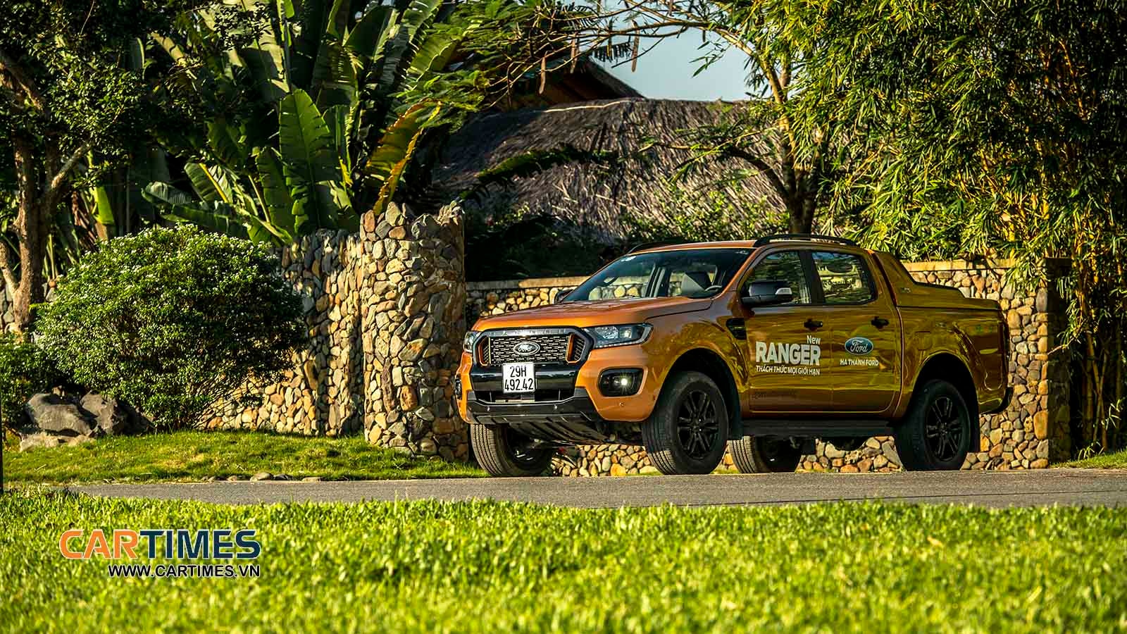 Kích thước xe Ford Ranger 2021