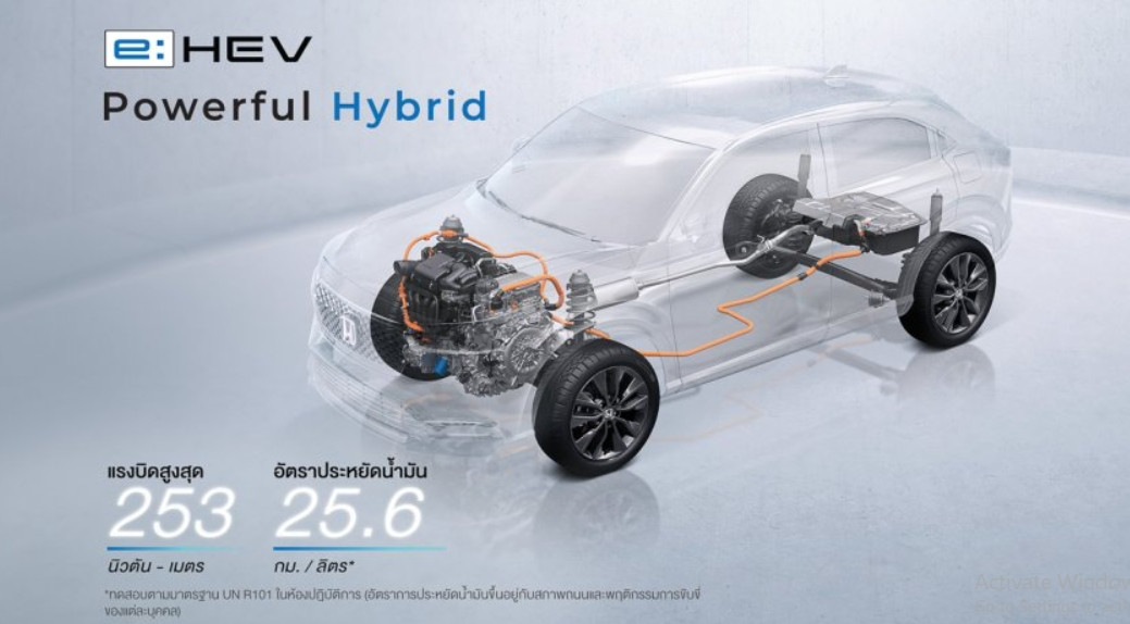 Honda HR-V 2022 bản hybrid tại Đông Nam Á lộ diện