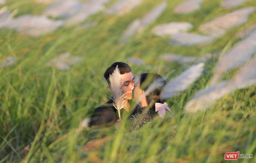 Ảnh: Giới trẻ Đà Nẵng khoe sắc giữa mùa cỏ lau ảnh 22