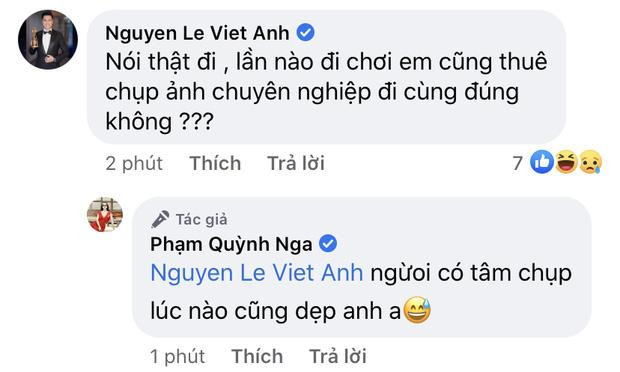 Quỳnh Nga khoe vòng 1 căng tràn, Việt Anh nói 1 câu khen khéo bạn gái tin đồn?-2