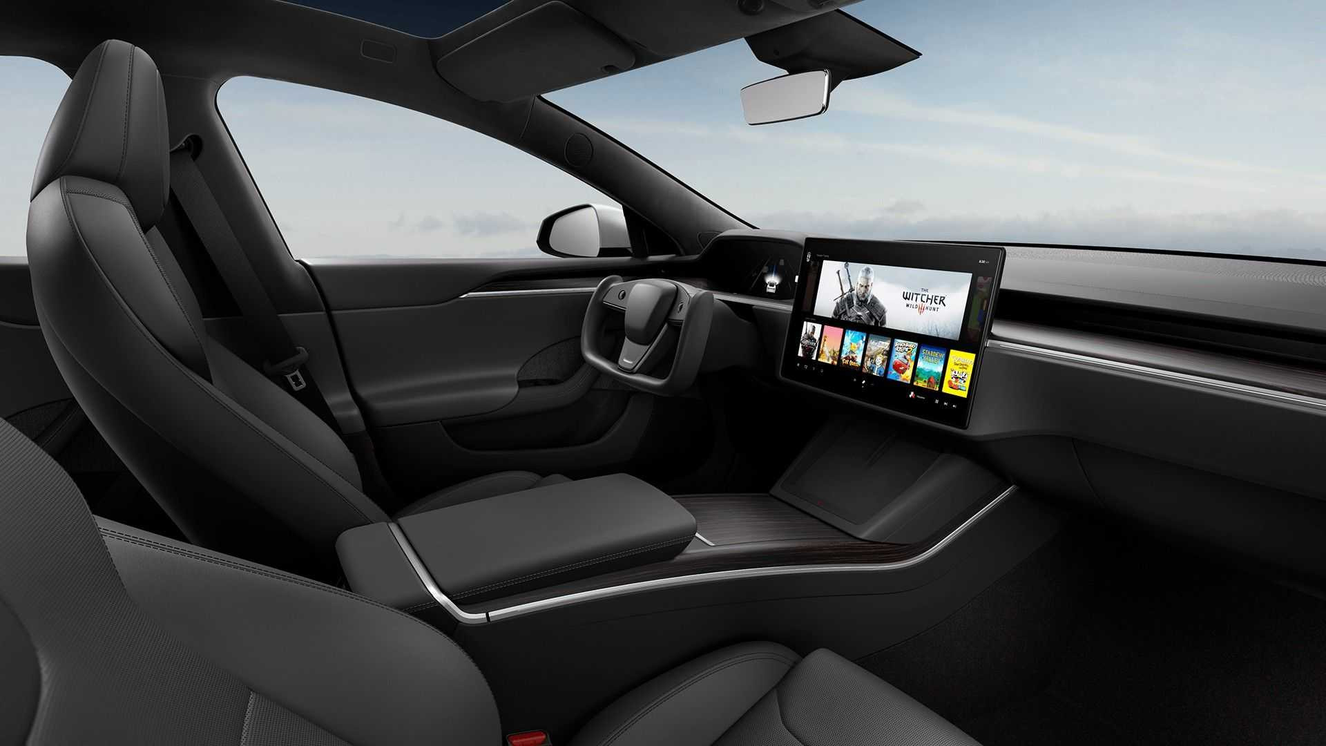 Màn hình trên xe Tesla Model S