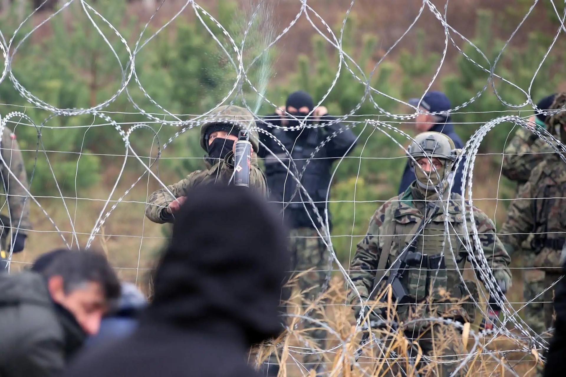 Hành trình gian khổ của những người tị nạn tại biên giới Ba Lan