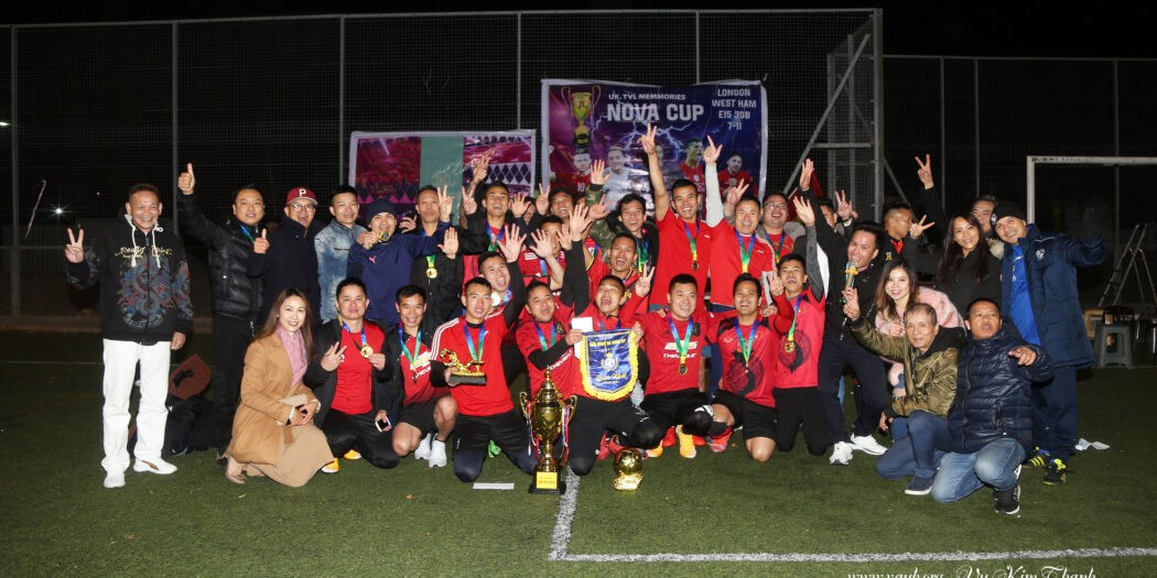 21 đội bóng của cộng đồng người Việt tại Anh tham gia Giải bóng đá Nova Cup London 2021