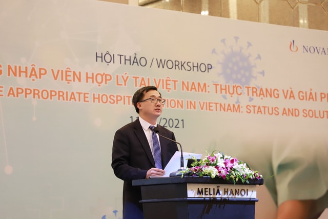 Nhập viện hợp lý làm tăng tính chống chịu của hệ thống y tế trước đại dịch COVID-19 - Ảnh 1. Nhập viện hợp lý làm tăng tính chống chịu của hệ thống y tế trước đại dịch COVID-19 - Ảnh 1.