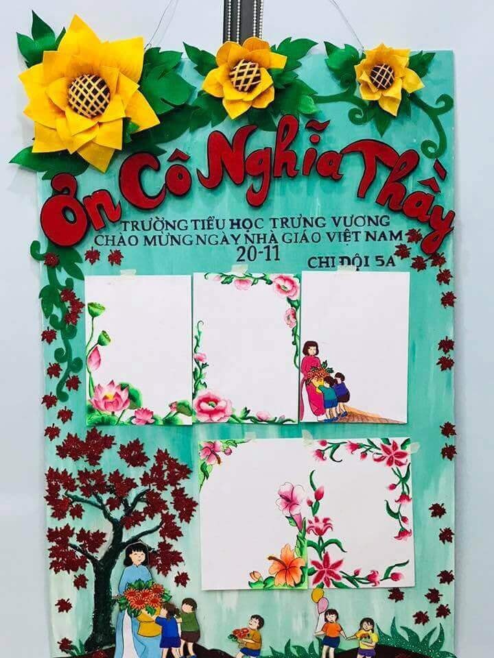 Chia sẻ 15 Mẫu báo tường ngày 20/11 đẹp, độc đáo và sáng tạo - Ảnh 8. Chia sẻ 15 Mẫu báo tường ngày 20/11 đẹp, độc đáo và sáng tạo - Ảnh 8.
