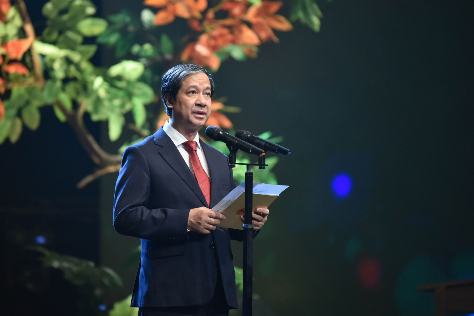 Bộ trưởng Bộ Giáo dục và Đào tạo Nguyễn Kim Sơn phát biểu tại Chương trình 