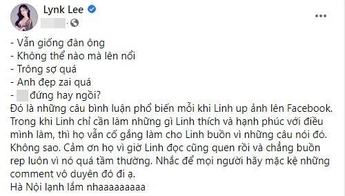 Lynk Lee đáp trả phát ngôn thô lỗ săm soi vùng cấm-9