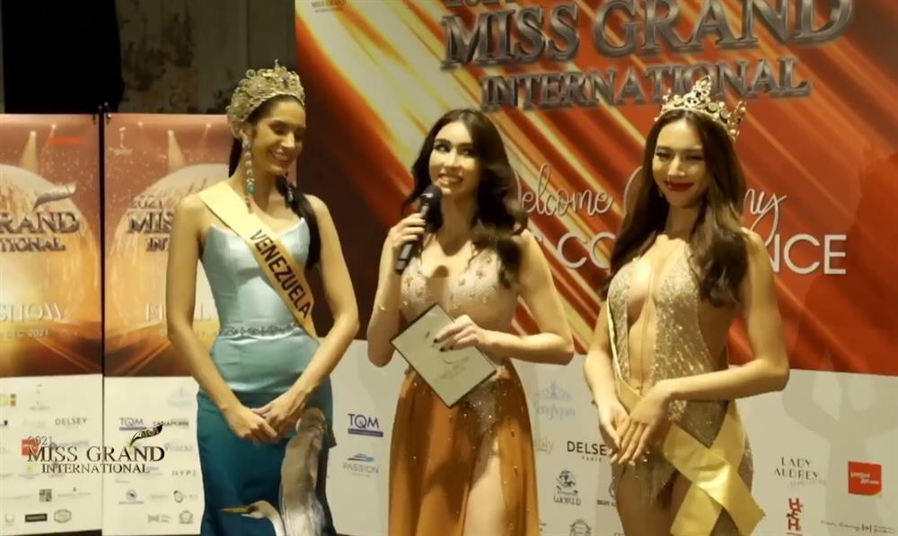SỐC: Thùy Tiên mặc váy hở ngang Can Lộ Lộ tại Miss Grand-5