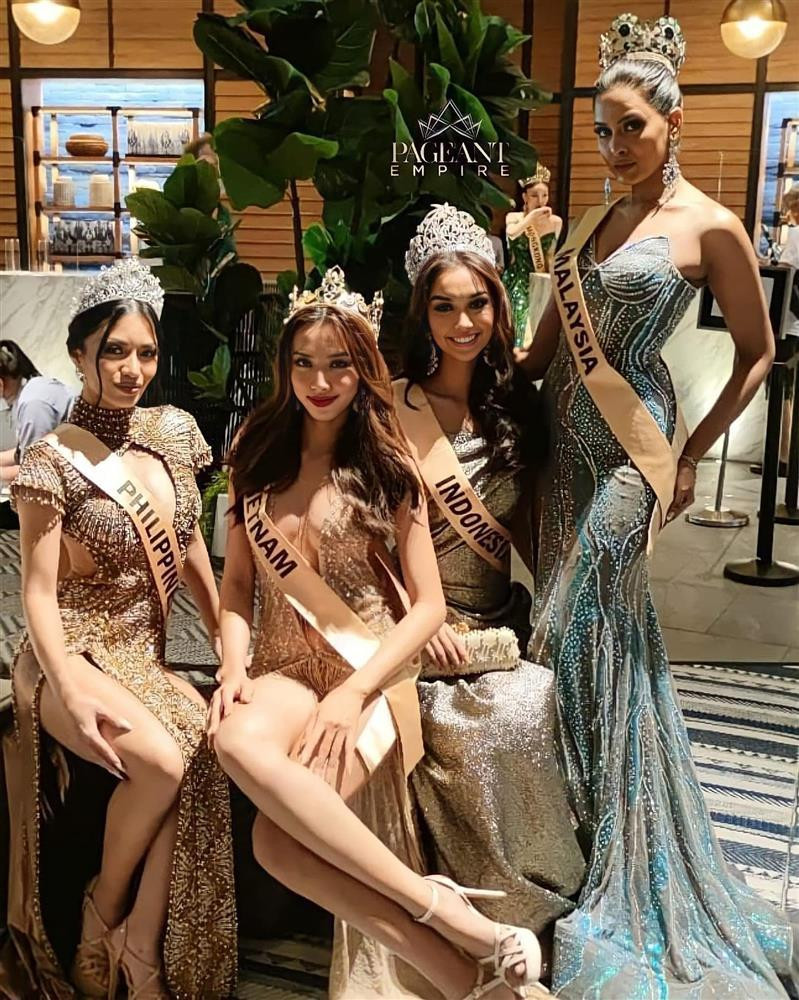 SỐC: Thùy Tiên mặc váy hở ngang Can Lộ Lộ tại Miss Grand-11