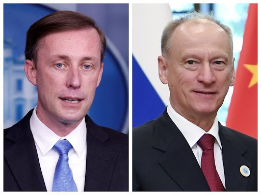 Trong cuộc điện đàm ngày 17/11, Thư ký Hội đồng An ninh Liên bang Nga Nikolay Patrushev và Cố vấn an ninh quốc gia Mỹ Jake Sullivan đã nhất trí phối hợp nhằm cải thiện  quan hệ giữa hai nước. (Nguồn: THX)