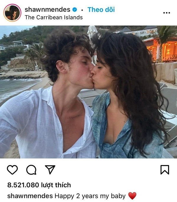 Shawn Mendes, Camila Cabello chia tay sau 2 năm hẹn hò