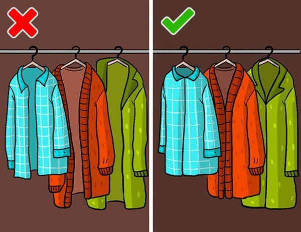 10 sai lầm khi sắp xếp tủ quần áo mùa đông mà đến 90% chị em đều mắc phải-10