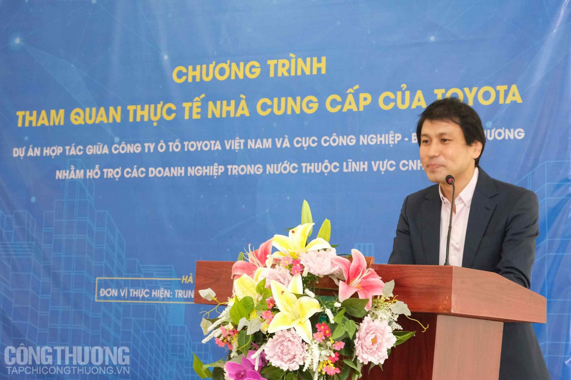 Ông Hiroshi Okamura - Phó Giám đốc Khối Kế hoạch bán hàng & Dịch vụ, Toyota Việt Nam