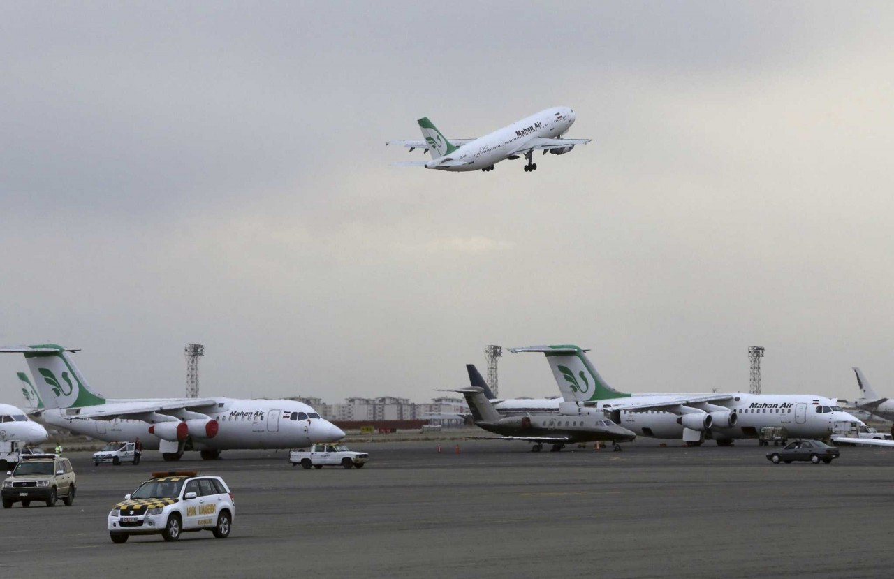 (11.21) Mahan Air là hãng hàng không lớn thứ hai của Iran. (Nguồn: AP)