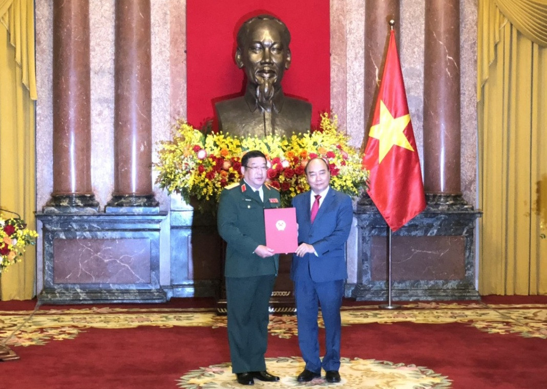 Thứ trưởng Bộ Quốc phòng Phạm Hoài Nam được thăng quân hàm Thượng tướng - 1