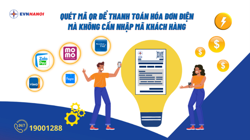 Hà Nội: Hơn 99% khách thanh toán tiền điện không dùng tiền mặt - 4