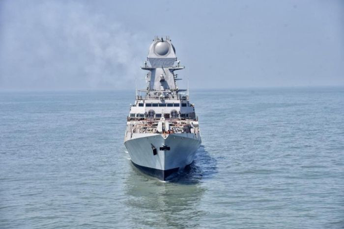 Ấn Độ chính thức đưa tàu khu trục tên lửa tàng hình công nghệ cao vào biên chế