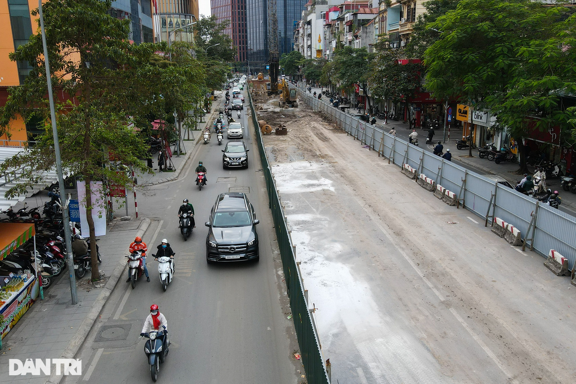 Cận cảnh xây dựng cầu vượt chữ C 150 tỷ đồng ở Hà Nội - 8