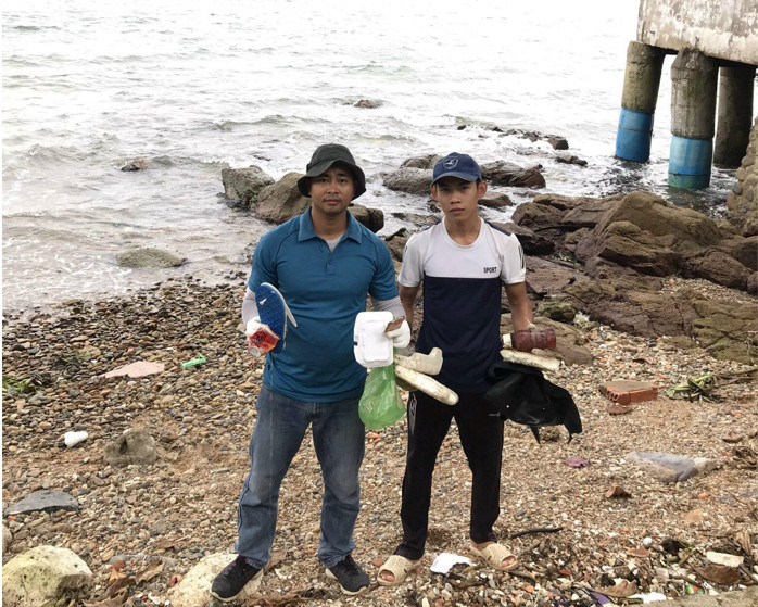 ‘Nhặt rác để sống khác’: Tâm thư của thầy giáo trẻ trên đảo Hòn Nghệ - 3