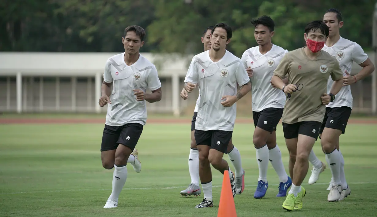 Tuyển Indonesia dưới dự dẫn dắt của huấn luyện viên Shin Tae-yong là ẩn số khó lường tại AFF Cup 2020. Ảnh: PSSI