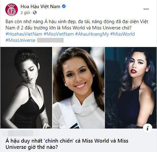 Fanpage Hoa hậu Hoàn vũ Việt Nam đăng tin sai sự thật-8