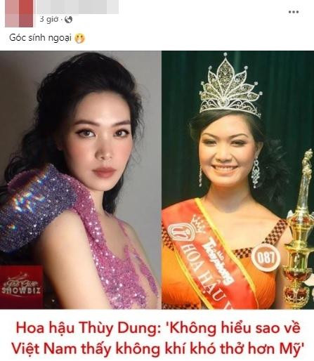 Hoa hậu Thùy Dung làm gì giữa bão phẫn nộ không khí khó thở?-2