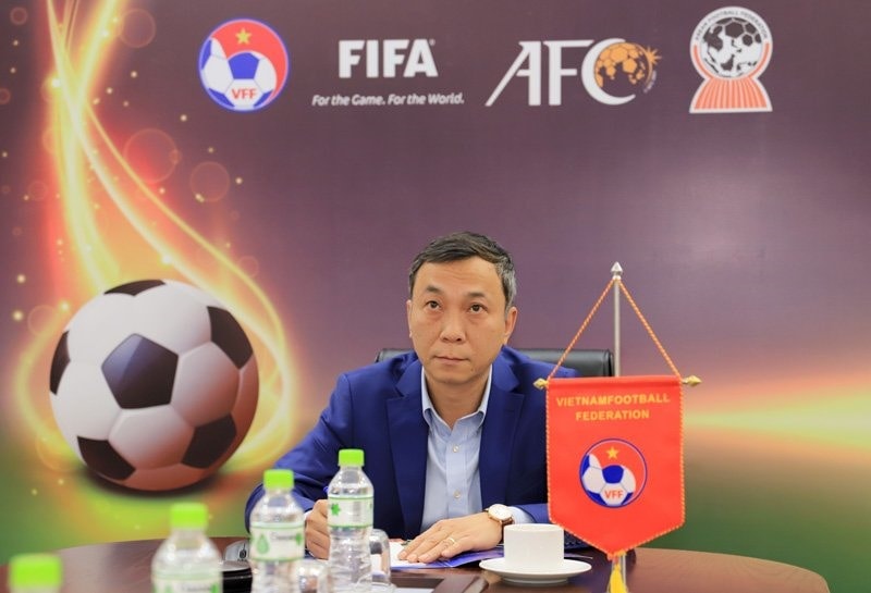 Phó Chủ tịch VFF Trần Quốc Tuấn tham dự Đại hội trên cương vị Ủy viên ban thường vụ AFC. Ảnh: VFF