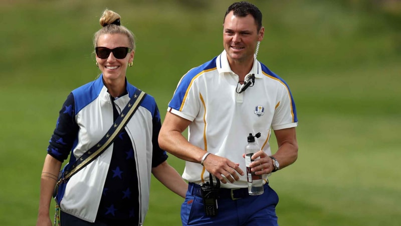 Martin Kaymer và vợ tại Ryder Cup kỳ thứ 43