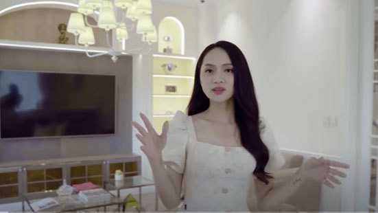 Không gian nhà mới sang trọng của Hoa hậu Hương Giang