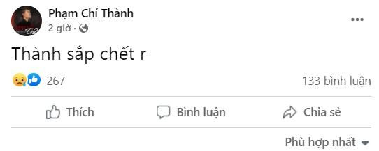 Quán quân Phạm Chí Thành thông báo SẮP CHẾT-1