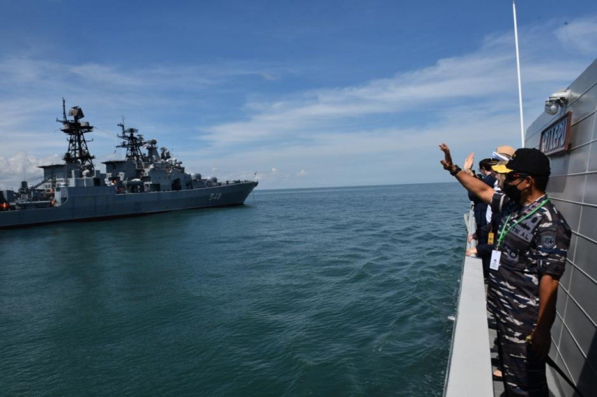 ASEAN-Nga tổ chức thành công cuộc tập trận hải quân chung đầu tiên